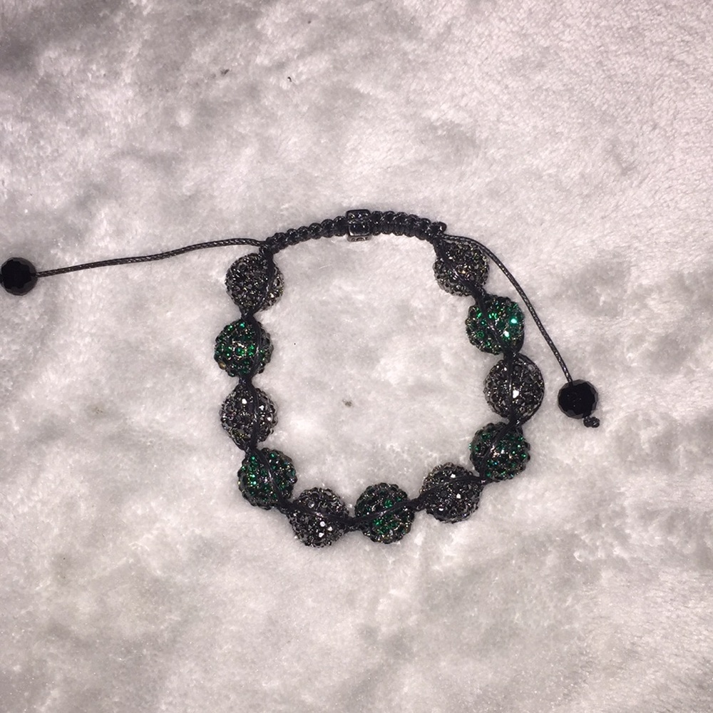 Green and Black Bracelet